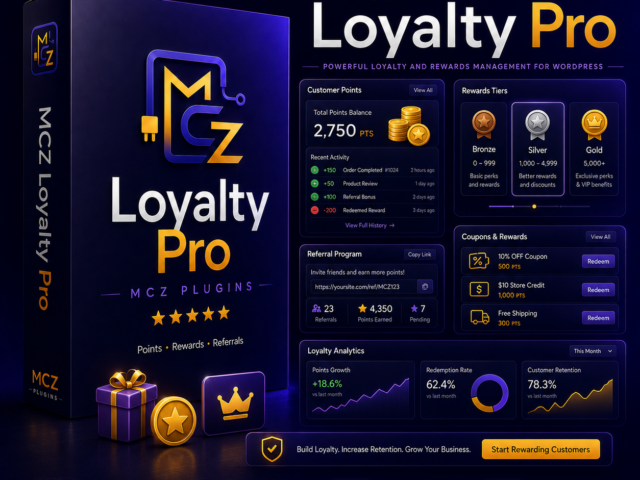 MCZ Loyalty PRO - program lojalnościowy dla sklepów